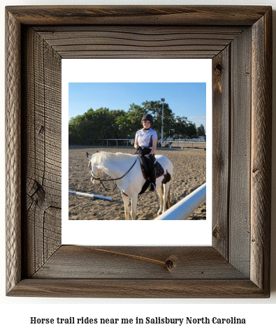 horse trail rides near me in Salisbury, North Carolina